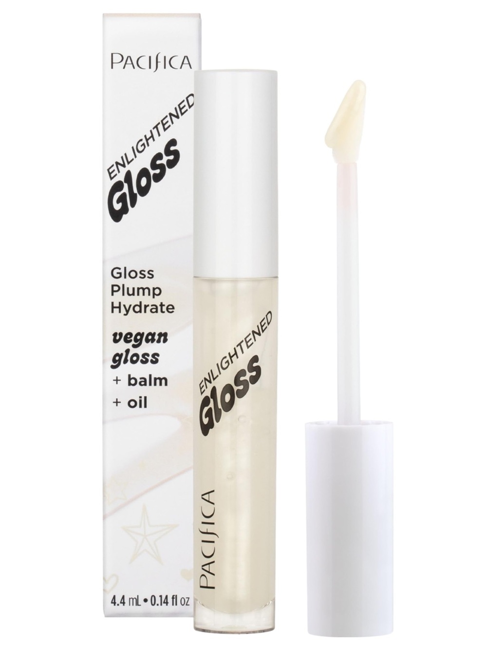 🎀3/$25🎀 Pacifica Enlightened Gloss Vegan Lip Gloss - Sugar Cake